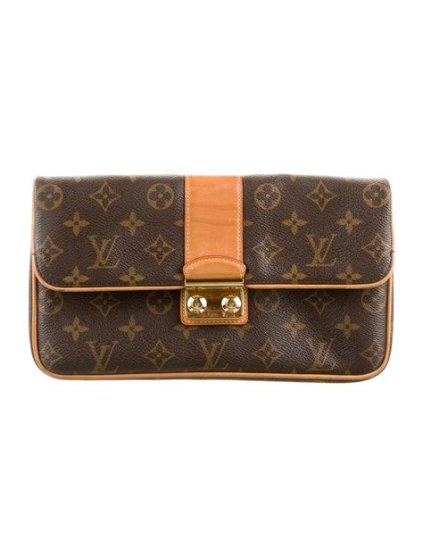 Louis Vuitton x Sofia Coppola Vintage Monogram Slim Clutch